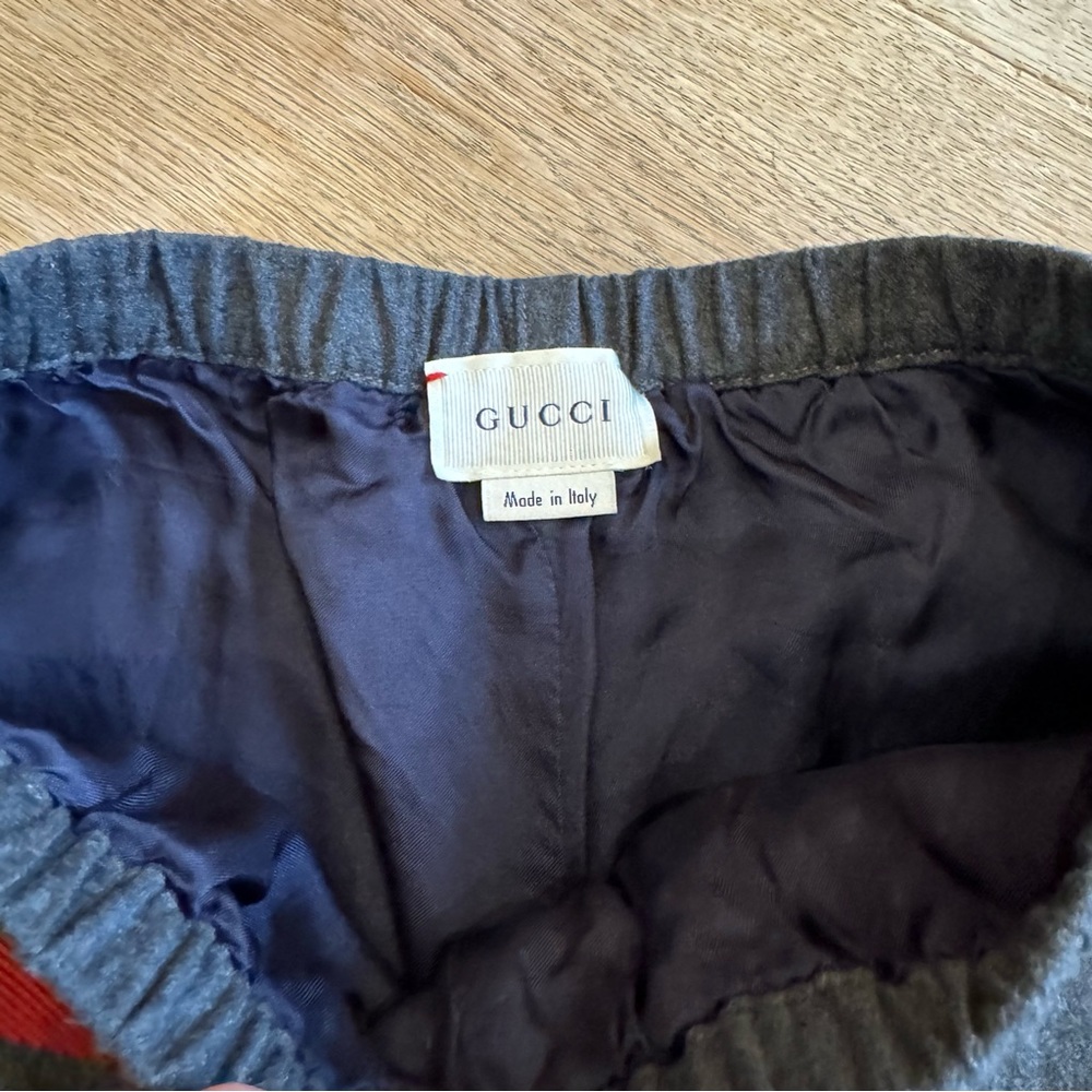 Gucci Gray wool boys shorts - Picture 6 of 7